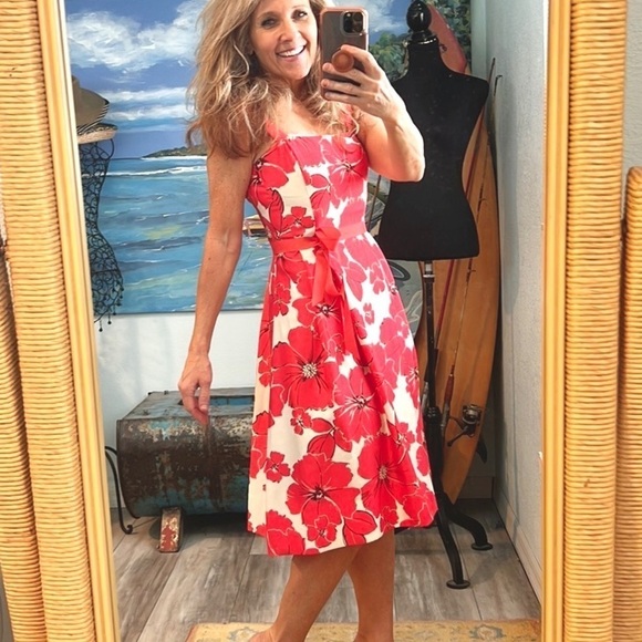 Dress Barn Dresses & Skirts - Dressbarn, Flowers in Bloom, Beautiful Dress, Zippered, Excellent Condition, 4